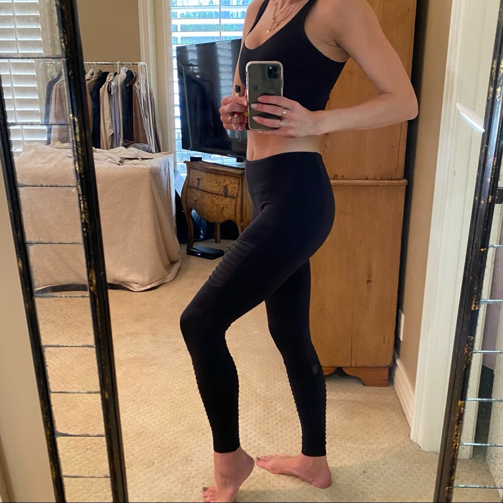 ALO motto legging, black, XS